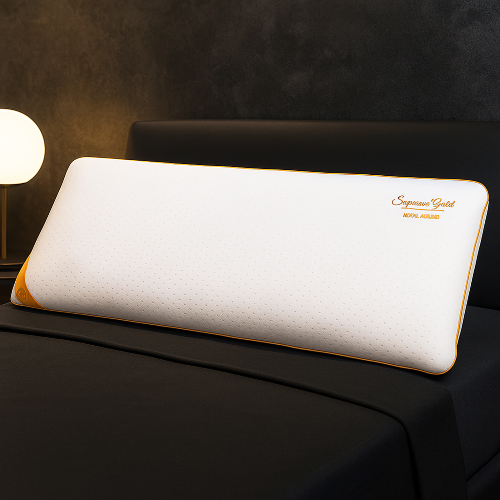 Traversin mémoire de forme, soutien cervical, déhoussable