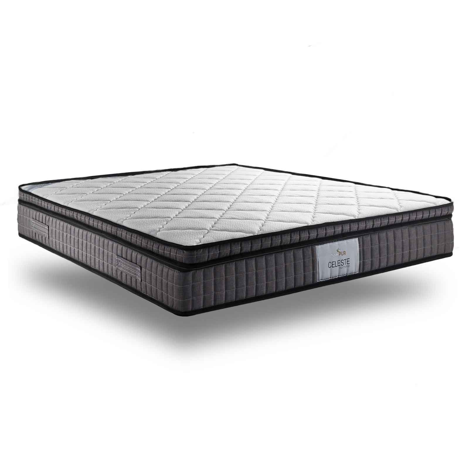 Matelas mémoire de forme, ressorts ensachés