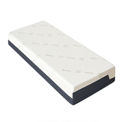 Pack lit électrique orthopédique bouclette sable Orthoflex : matelas inclus