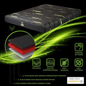 Matelas Passion : mémoire de forme et déhoussable