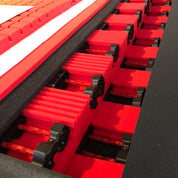 Matelas mémoire de forme, ressorts carbone et déhoussable