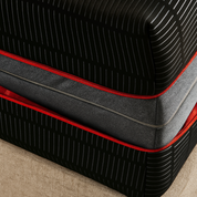 Matelas mémoire de forme, ressorts carbone et déhoussable