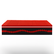 Matelas mémoire de forme, ressorts carbone et déhoussable