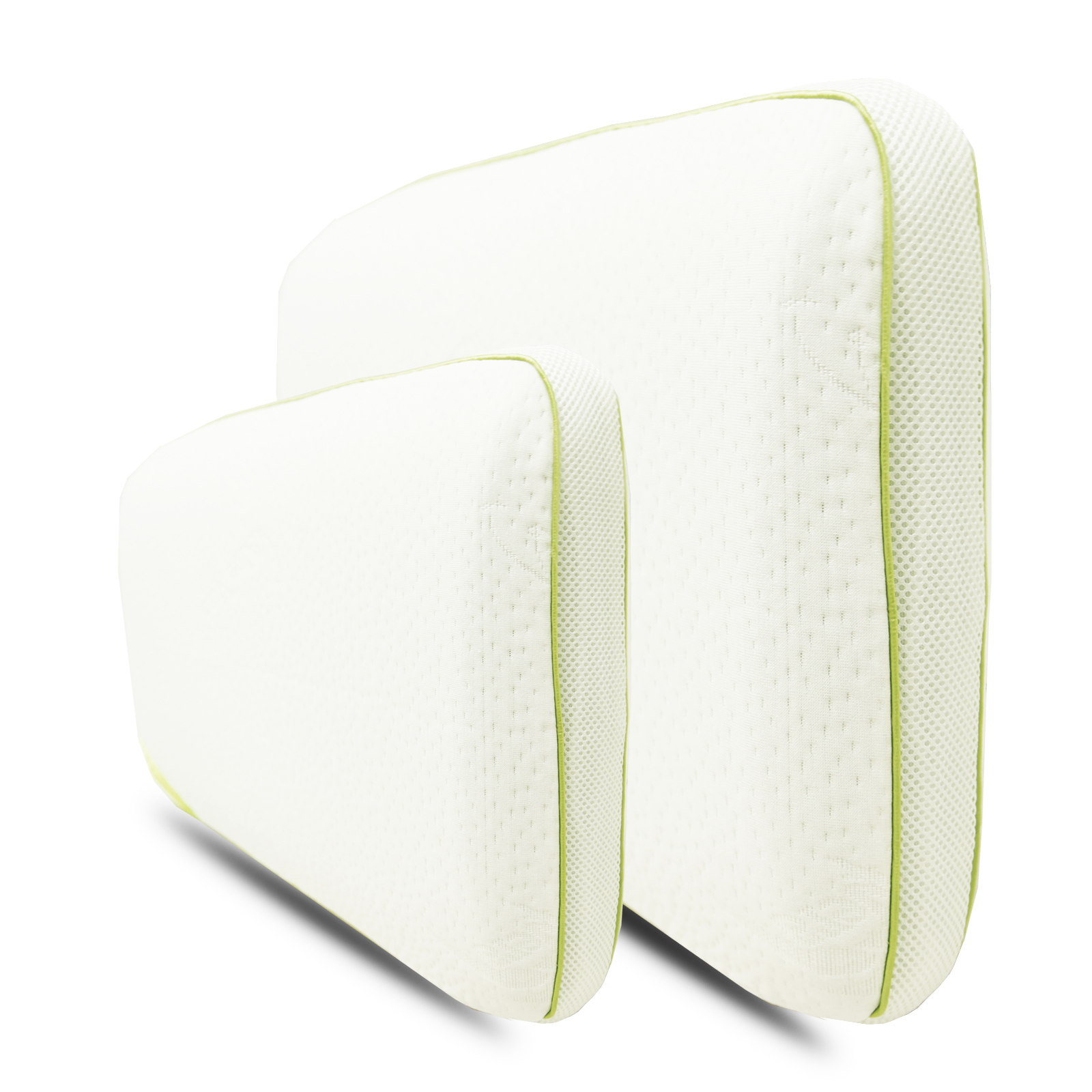 Oreiller mémoire de forme, microperforé, déhoussable