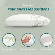 Pack Promo Diamant : Couette & Oreiller 40x70 cm & 60x60 cm