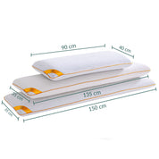 Pack Promo Emeraude : Couette & Oreillers 40x70 cm et 60x60 cm + Traversin