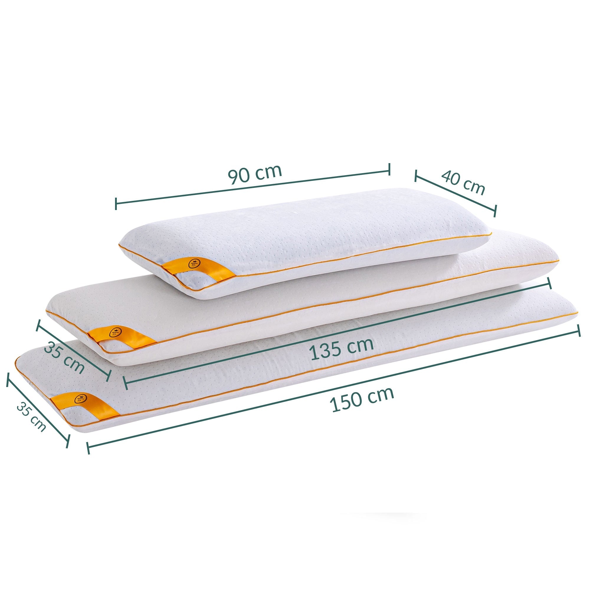 Pack Promo Emeraude : Couette & Oreillers 40x70 cm et 60x60 cm + Traversin