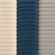 Pack lit électrique orthopédique velours côtelé beige Orthoflex : matelas inclus