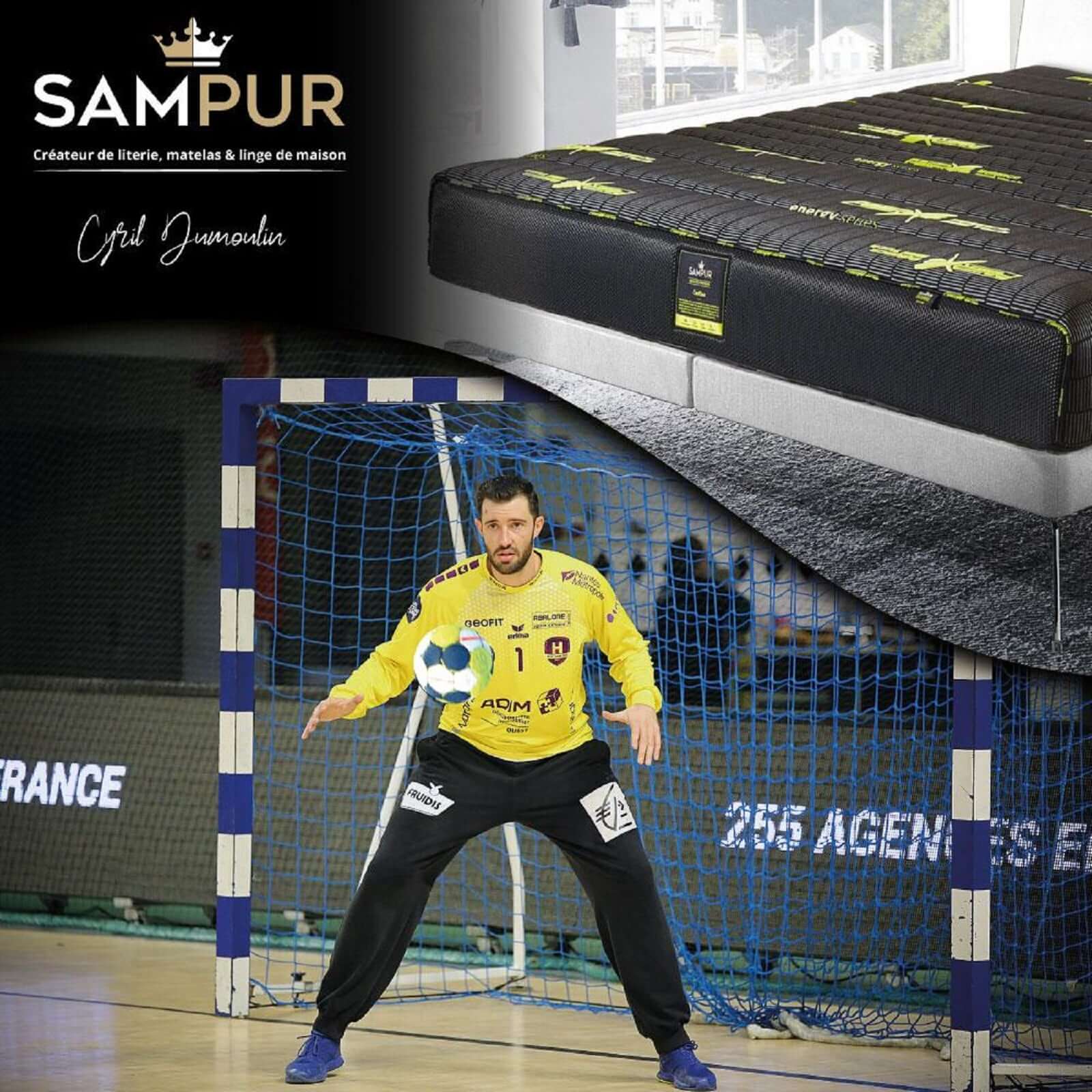 Matelas Passion : mémoire de forme et déhoussable